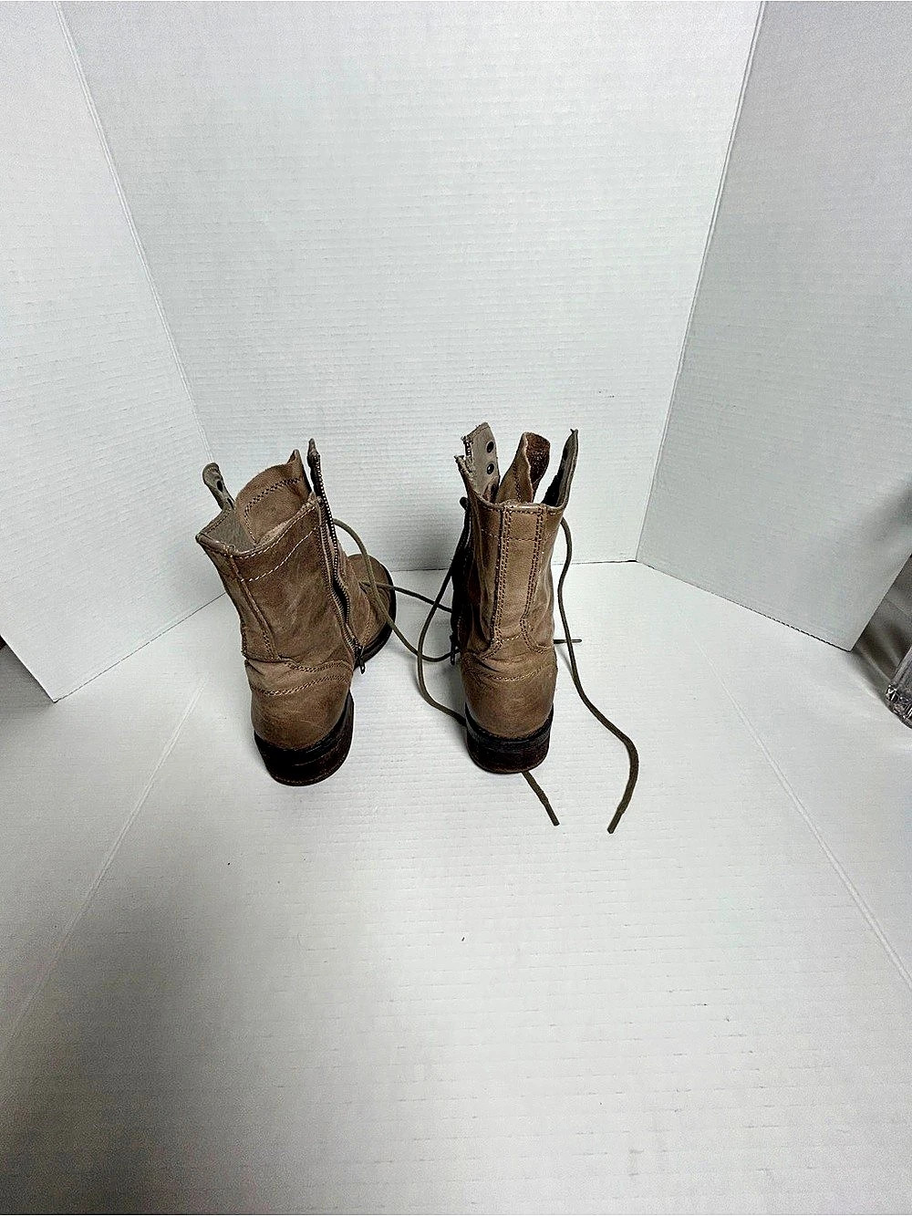 Steve Madden Troopa Combat Boot Women's Brown Size 8.5 - Picture 8 of 8
